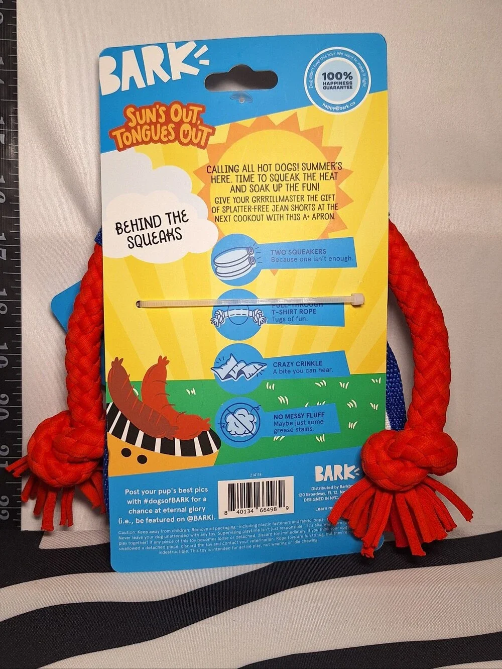 Bark dog toy